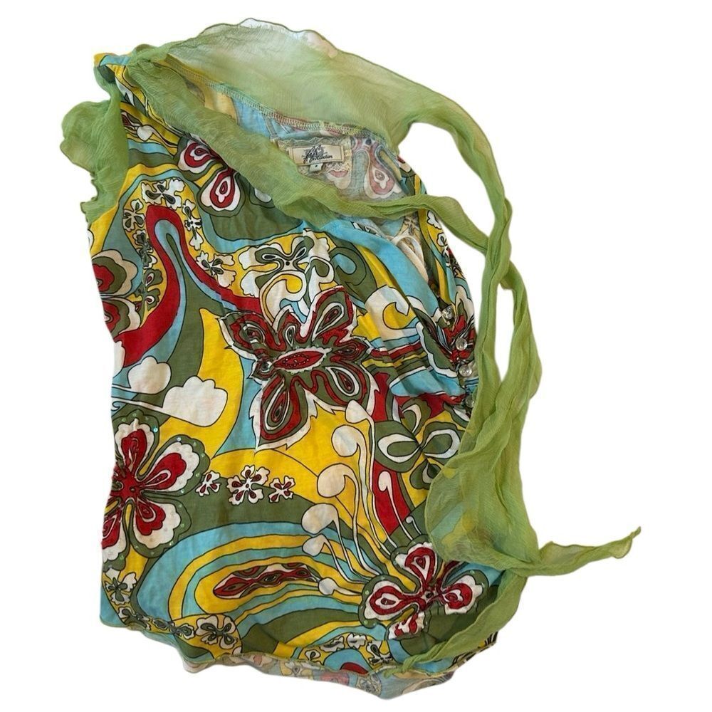 ALOHA Collection Vibrant Floral Cover-Up